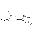 CAS#: 96735-35-2， Methyl (2E)-3-(3-oxo-2,3-dihydro-1,2-oxazol-5-yl)acrylate