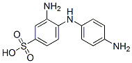 CAS#: 97-34-7， 3-Amino-4-(p-aminoanilino)benzenesulphonic acid