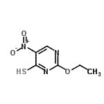 CAS#: 98141-07-2， 2-Ethoxy-5-nitro-4-pyrimidinethiol