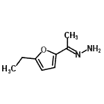 CAS#: 98489-45-3， (1E)-[1-(5-Ethyl-2-furyl)ethylidene]hydrazine
