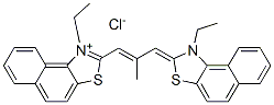 CAS#: 989-77-5， 1-Ethyl-2-[3-(1-ethylnaphtho[1,2-d]thiazolin-2-ylidene)-2-methylpropenyl]naphtho[1,2-d]thiazolium chloride