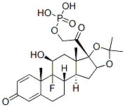 CAS#: 989-96-8， 9-Fluoro-11beta,21-dihydroxy-16alpha,17-(isopropylidenedioxy)pregna-1,4-diene-3,20-dione 21-(dihydrogen phosphate)