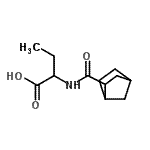 CAS#: 99028-70-3， 2-[(Bicyclo[2.2.1]hept-2-ylcarbonyl)amino]butanoic acid