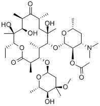 CAS#: 992-69-8， Erythromycin 2'-acetate