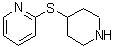 CAS#: 99202-33-2， 2-(4-Piperidinylsulfanyl)pyridine