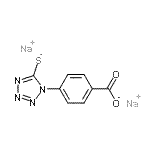 CAS#: 99229-76-2， disodium,4-(5-sulfidotetrazol-1-yl)benzoate