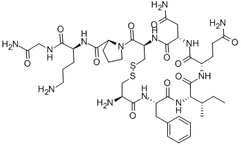 CAS 登录号：99564-33-7， 2-L-苯丙氨酸-8-L-鸟氨酸-后叶催产素