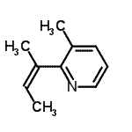 CAS#: 99747-48-5， 2-[(2Z)-2-Buten-2-yl]-3-methylpyridine