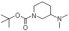 结构式 CAS# 1000576-83-9, 1-(叔丁氧羰基)-3-二甲基氨基哌啶