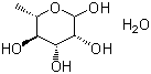 L(+)-Rhamnose monohydrate molecular structure (CAS 10030-85-0)