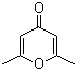 2,6-Dimethyl-4H-pyran-4-one molecular structure (CAS 1004-36-0)