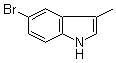 3-Methyl-5-bromoindole molecular structure (CAS 10075-48-6)