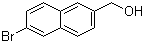 6-Bromo-2-naphthalenemethanol molecular structure (CAS 100751-63-1)