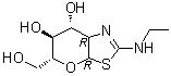 结构式 CAS# 1009816-48-1, Thiamet G