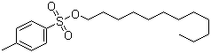 结构式 CAS# 10157-76-3, 对甲苯磺酸十二烷基酯