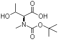 N-[(tert-Butoxy)carbonyl]-N-methyl-L-threonine molecular structure (CAS 101759-72-2)