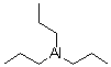 Tripropylaluminum molecular structure (CAS 102-67-0)