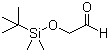 结构式 CAS# 102191-92-4, 叔丁基二甲基硅氧烷基乙醛