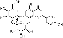 Naringin molecular structure (CAS 10236-47-2)