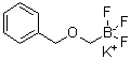 结构式 CAS# 1027642-25-6, 三氟[(苯基甲氧基)甲基]硼酸钾
