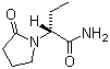 Levetiracetam molecular structure (CAS 102767-28-2)