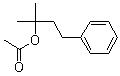 1,1-Dimethyl-3-phenylpropyl acetate molecular structure (CAS 103-07-1)