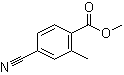 4-Cyano-2-methylbenzoic acid methyl ester molecular structure (CAS 103261-67-2)