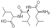 L-Leucyl-L-leucyl-L-leucine molecular structure (CAS 10329-75-6)
