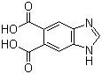 Benzimidazole-5,6-dicarboxylic acid molecular structure (CAS 10351-75-4)