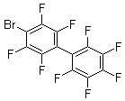4-Bromo-2,2',3,3',4',5,5',6,6'-nonafluoro-1,1'-biphenyl molecular structure (CAS 1038-65-9)