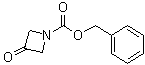 structure of CAS# 105258-93-3, Benzyl 3-oxoazetidine-1-carboxylate;1-(Benzyloxycarbonyl)azetidin-3-one; 3-Oxoazetidine-1-carboxylic acid benzyl ester