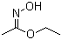 structure of CAS# 10576-12-2, Ethyl acetohydroxamate;Ethyl N-hydroxyacetimidate