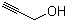 structure of CAS# 107-19-7, Propargyl alcohol;2-Propyn-1-ol; 2-Propynyl alcohol; Ethynylcarbinol; Ethynyl methanol