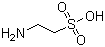 结构式 CAS# 107-35-7, 牛磺酸; 2-氨基乙磺酸
