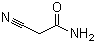 2-Cyanoacetamide molecular structure (CAS 107-91-5)