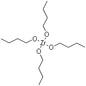 Zirconium butoxide molecular structure (CAS 1071-76-7)