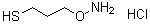 structure of CAS# 1071-99-4, 3-(Aminooxy)-1-propanethiol hydrochloride