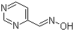 结构式 CAS# 1073-65-0, 4-嘧啶甲醛肟