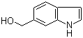 结构式 CAS# 1075-26-9, 吲哚-6-甲醇