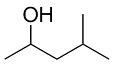 4-Methyl-2-pentanol molecular structure (CAS 108-11-2)