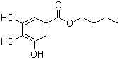 结构式 CAS# 1083-41-6, 3,4,5-三羟基苯甲酸丁酯