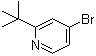 结构式 CAS# 1086381-30-7, 4-溴-2-叔丁基吡啶