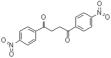 结构式 CAS# 108791-66-8, 1,4-二(4-硝基苯基)-1,4-丁二酮
