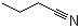 structure of CAS# 109-74-0, Butyronitrile