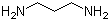 1,3-Diaminopropane molecular structure (CAS 109-76-2)