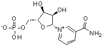 结构式 CAS# 1094-61-7, 烟酰胺核苷酸