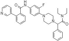 结构式 CAS# 1094873-14-9, JNJ 31020028