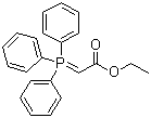 结构式 CAS# 1099-45-2, 乙氧甲酰基亚甲基三苯基膦; 乙基(三苯基膦)乙酸酯