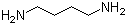 1,4-Diaminobutane molecular structure (CAS 110-60-1)