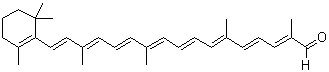 beta-Apo-8'-carotenal molecular structure (CAS 1107-26-2)